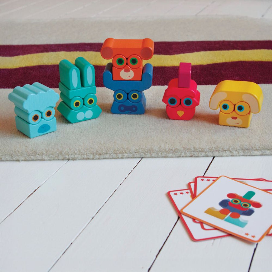 Djeco Construction Gallery - Ze Faces DJ06439