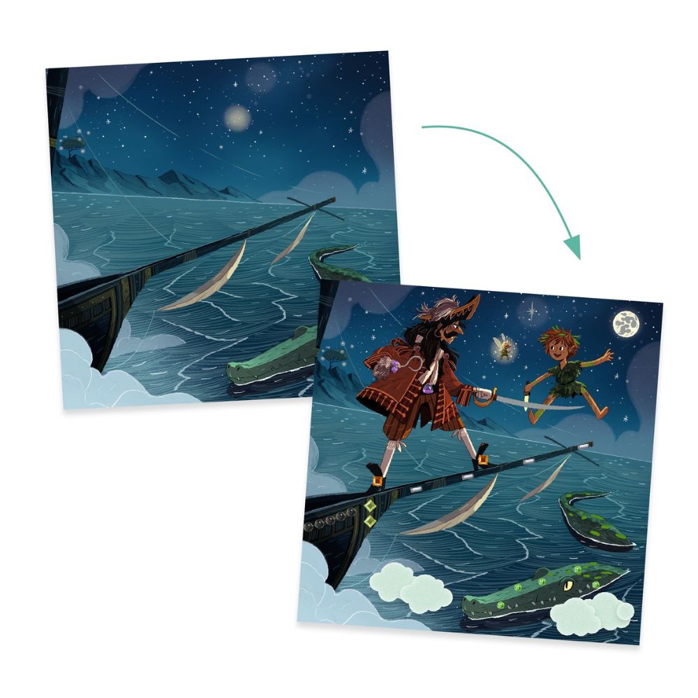 Djeco Fairy Tales To Decorate - Peter Pan DJ09479