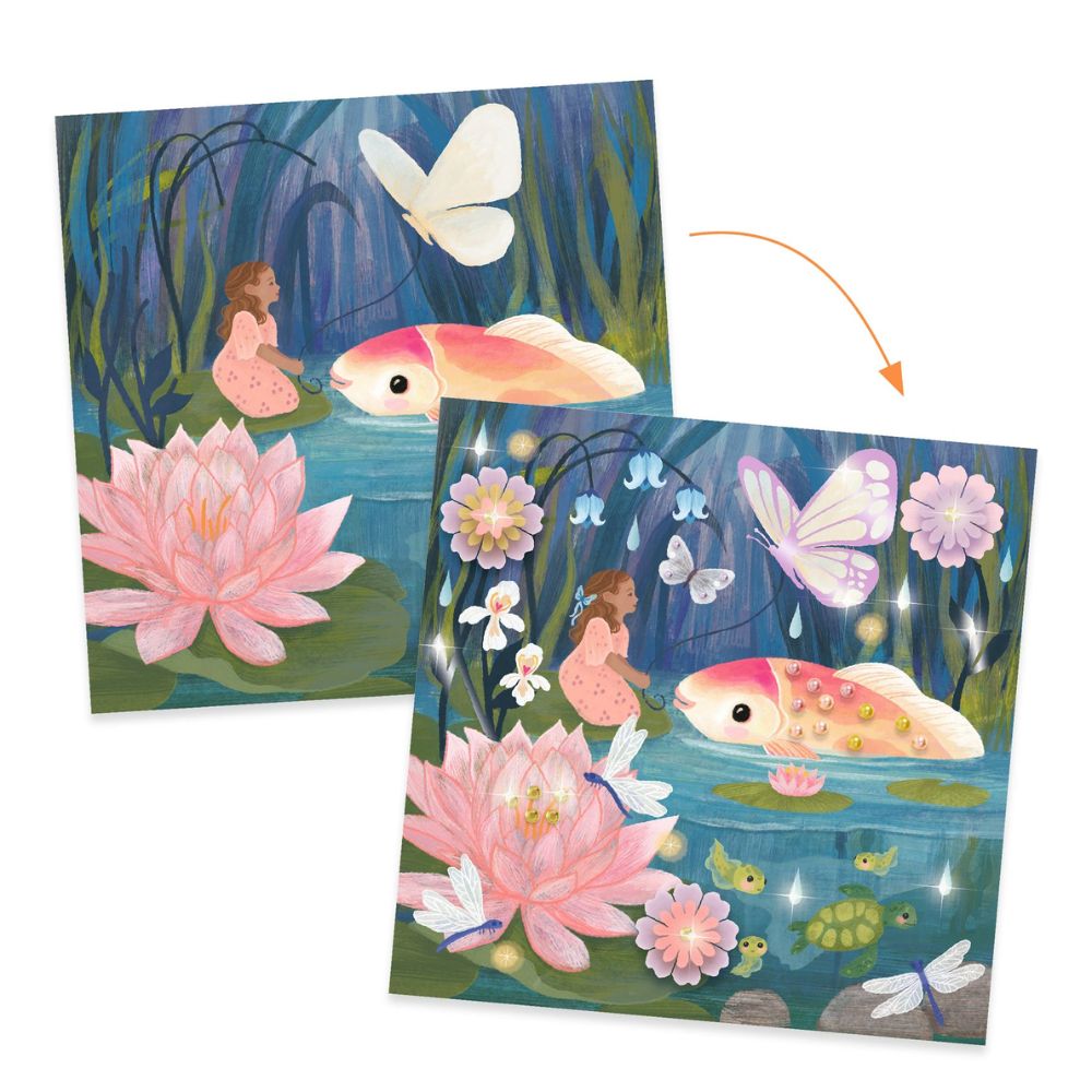 Djeco Fairy Tales To Decorate - Thumbelina