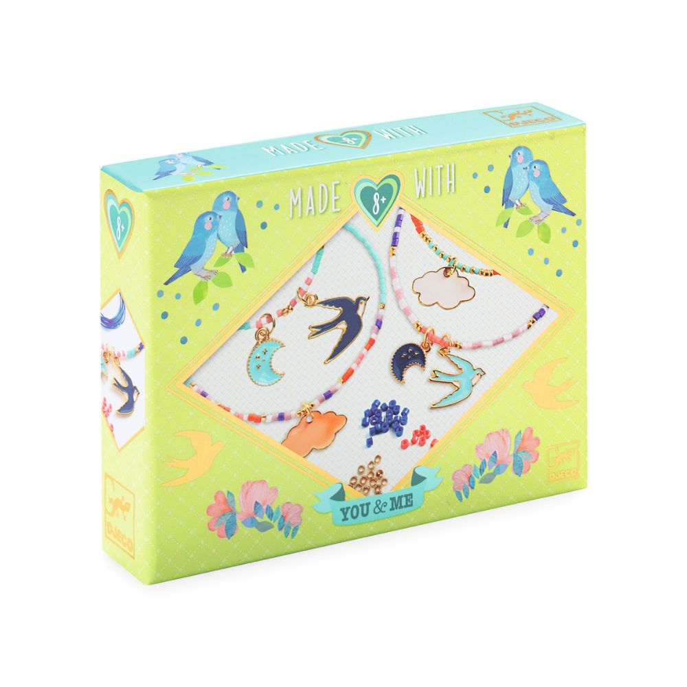 Djeco Friendship Bracelets Kit - You &amp; Me - Sky Multi-Wrap DJ00016