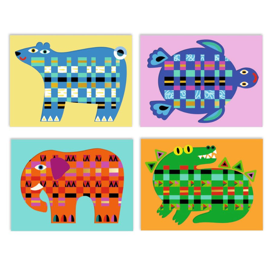 Djeco Create with Paper - In front, behind, in front