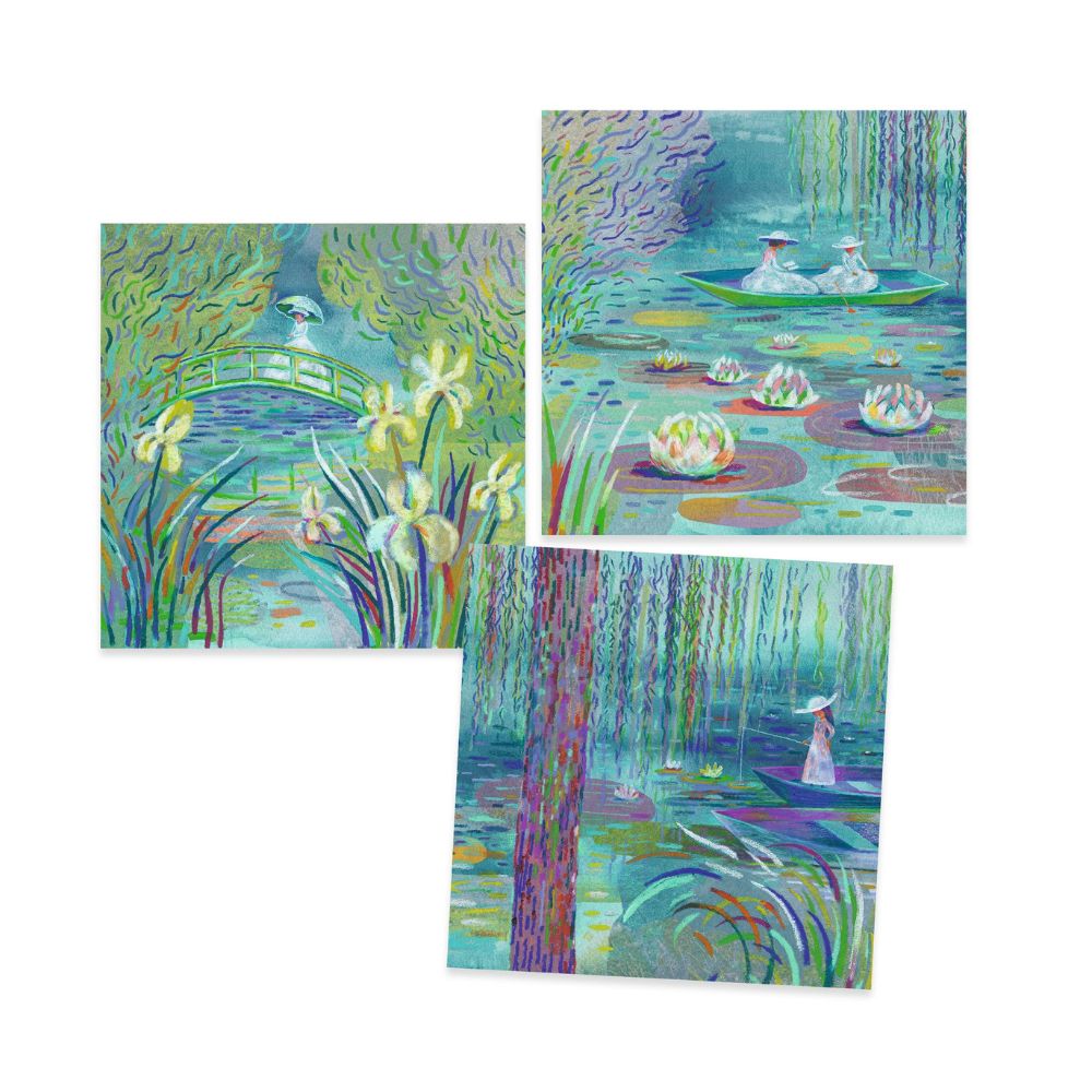 Djeco Inspired By - Claude Monet On the Water Lily Pond DJ09384