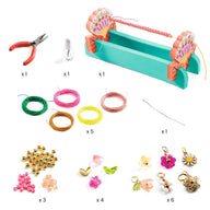 Djeco Macrame Bracelets to Make - Pink DJ00035
