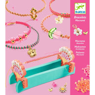 Djeco Macrame Bracelets to Make - Pink DJ00035
