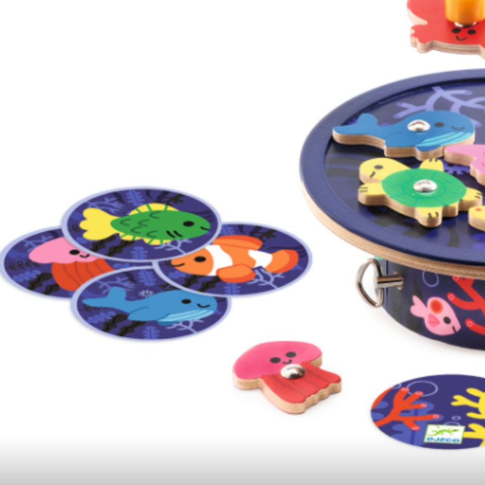 Djeco Magnetic Fishing Game - Ocean