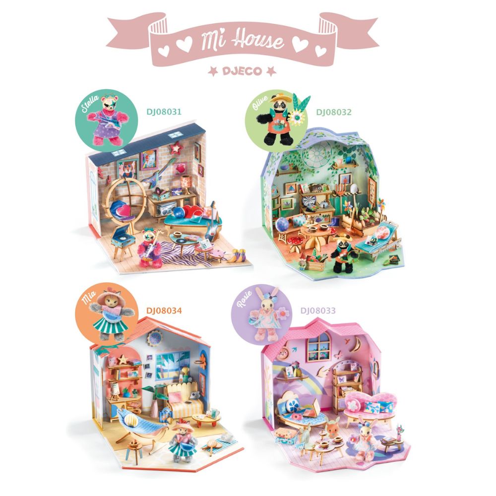 Djeco Mi House - Alba - Craft Kits for Girls DJ08030