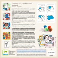 Djeco Modelling Clay Pictures - Naughty Garden Friends DJ00959