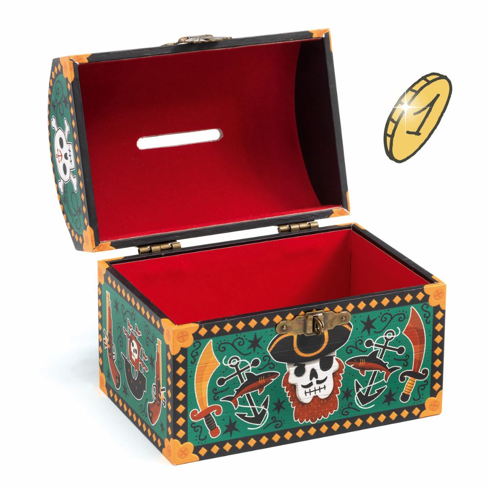 Djeco Money Box - Pirate DD03331
