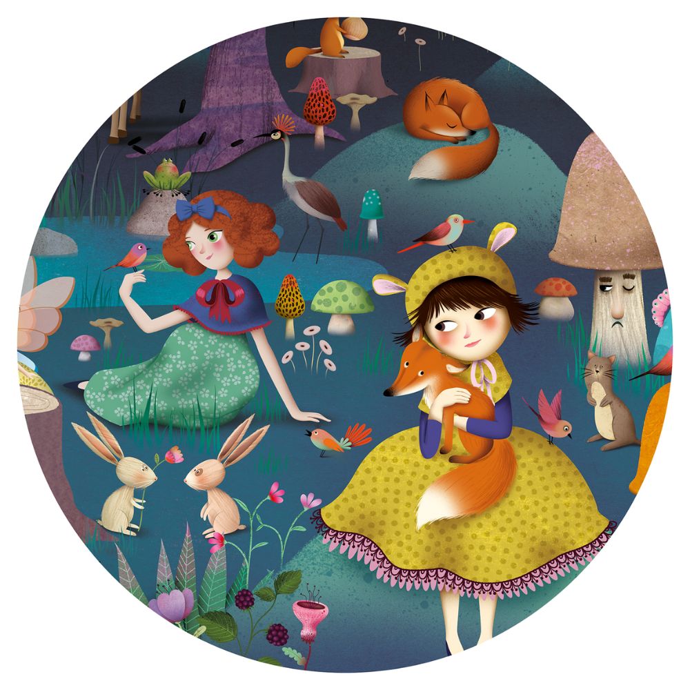 Djeco Observation Puzzle Enchanted Forest 