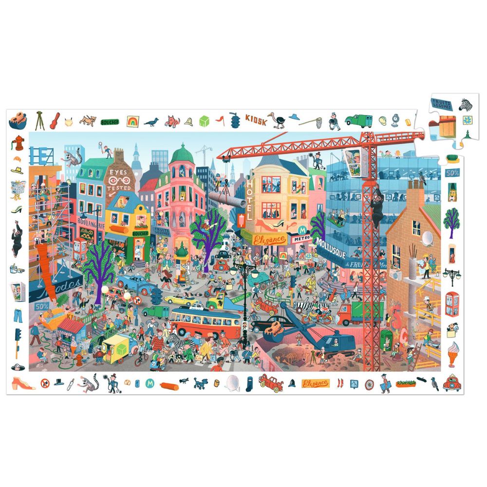 Djeco Observation Puzzle - The City