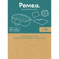 Djeco Pomea Bassinet - Blue Lines