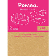 Djeco Pomea Bassinet - Pink Lines