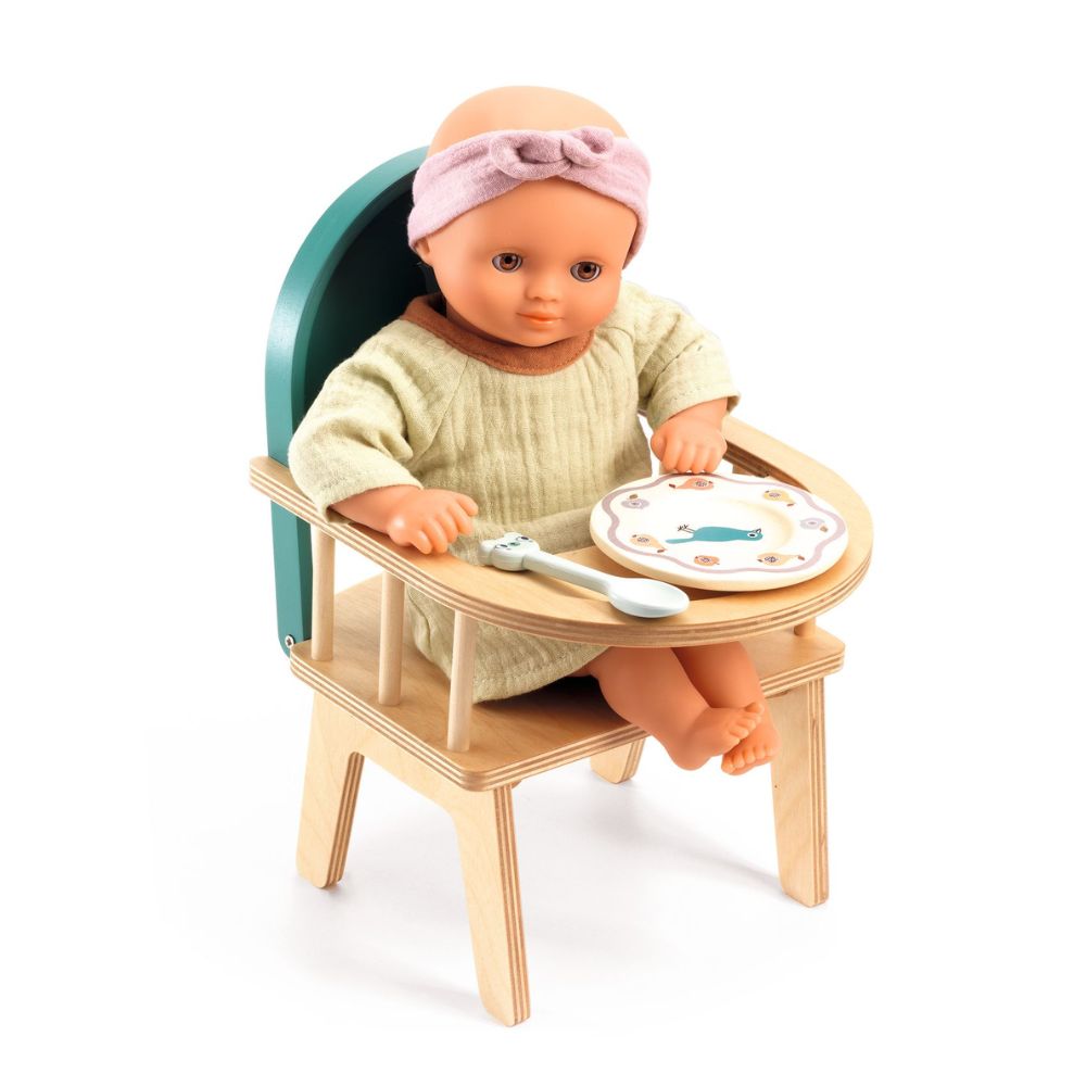 Djeco Pomea Wooden Baby Chair DJ07856