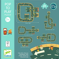Djeco Pop To Play - Roads DJ07162