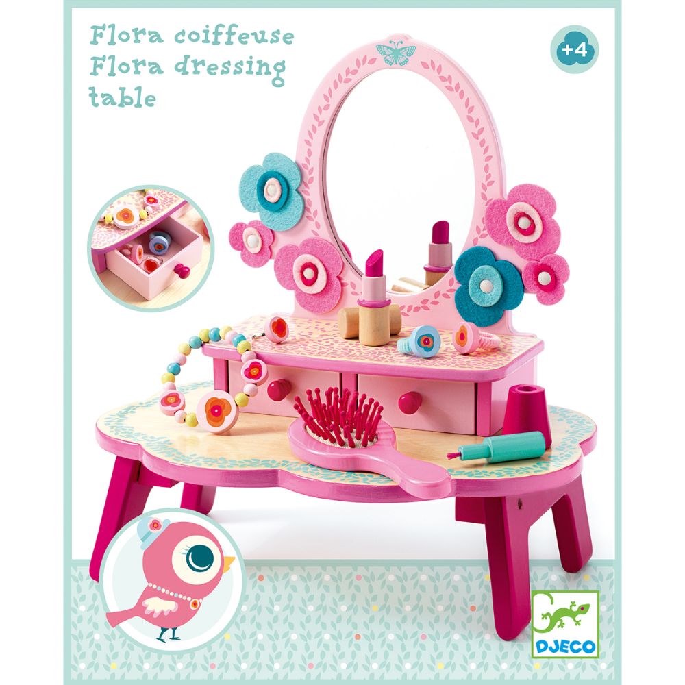 Djeco Role Play Toys - Flora Dressing Table DJ06553