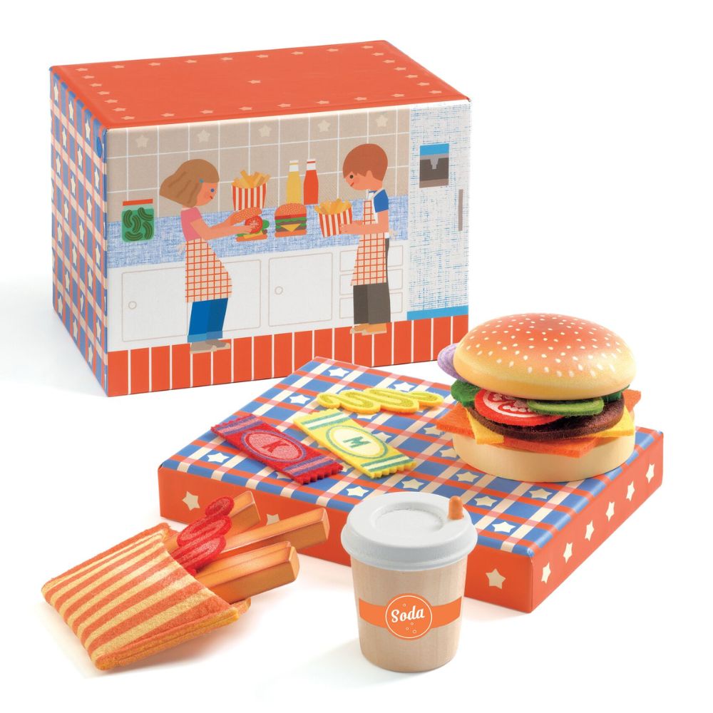 Djeco Role Play Toys - P'Ti Set - America DJ05550
