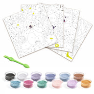 Sand Art For Kids - Djeco Velvety Paws