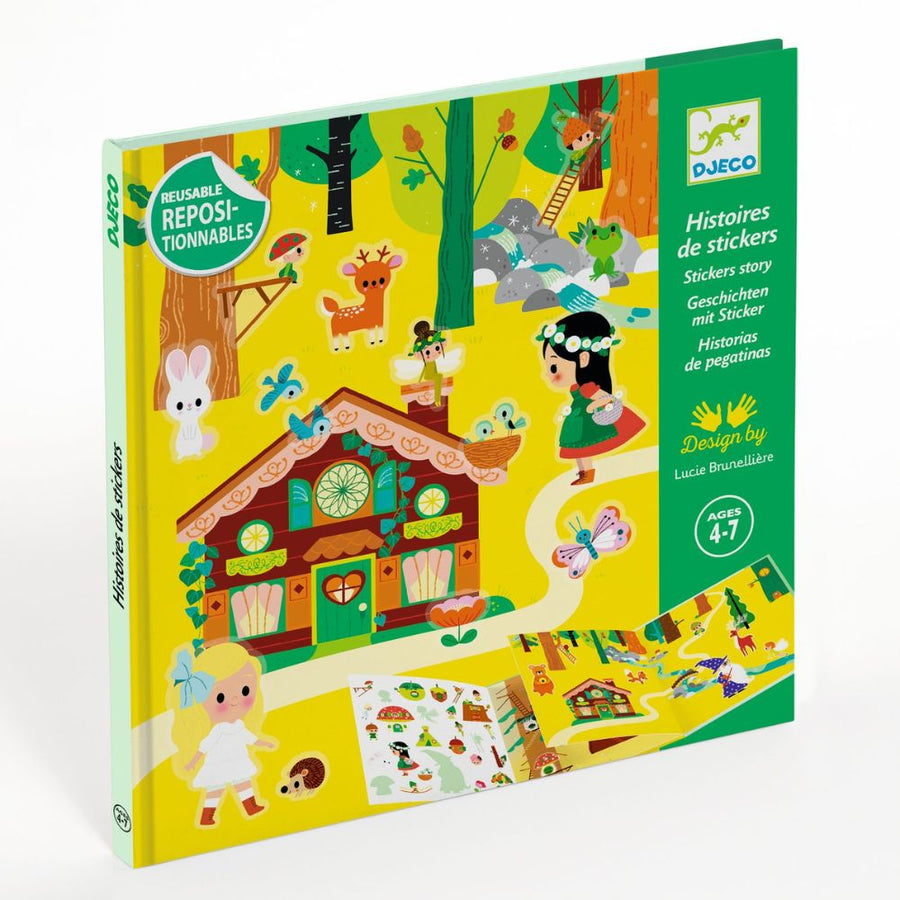 Djeco Sticker Story - The Magical Forest DJ08956