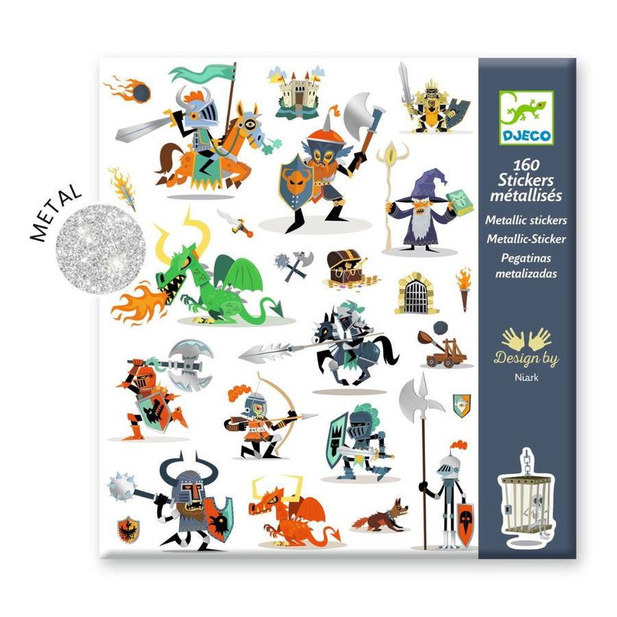 Djeco Stickers - Valiant Knights DJ08886