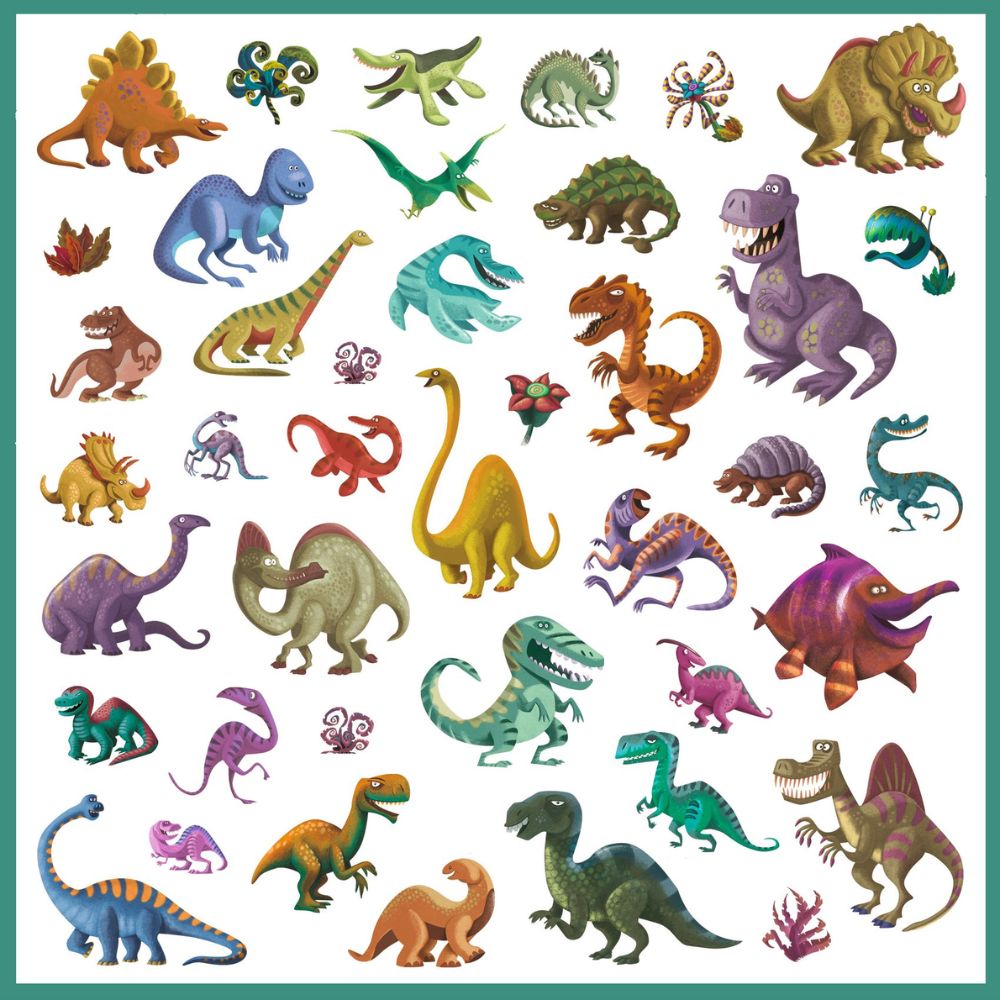 Djeco Stickers Dinosaurs