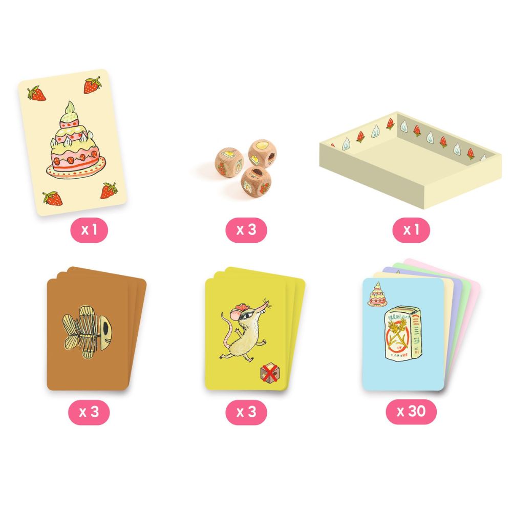 Djeco Dice Games - Sugar Cake DJ00836