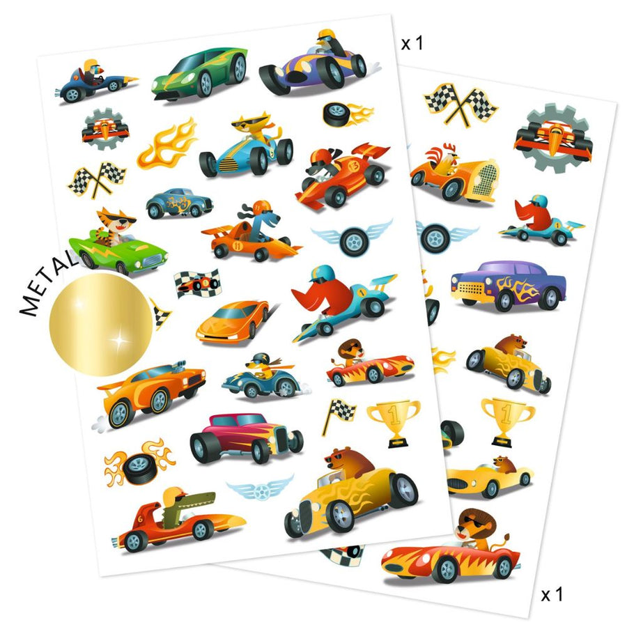 Djeco Tattoos - Speedsters DJ09916