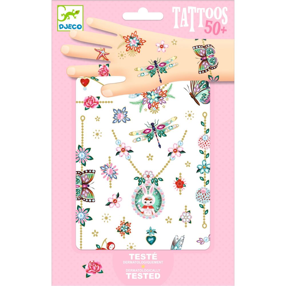 Djeco Tattoos Fiona's Jewels