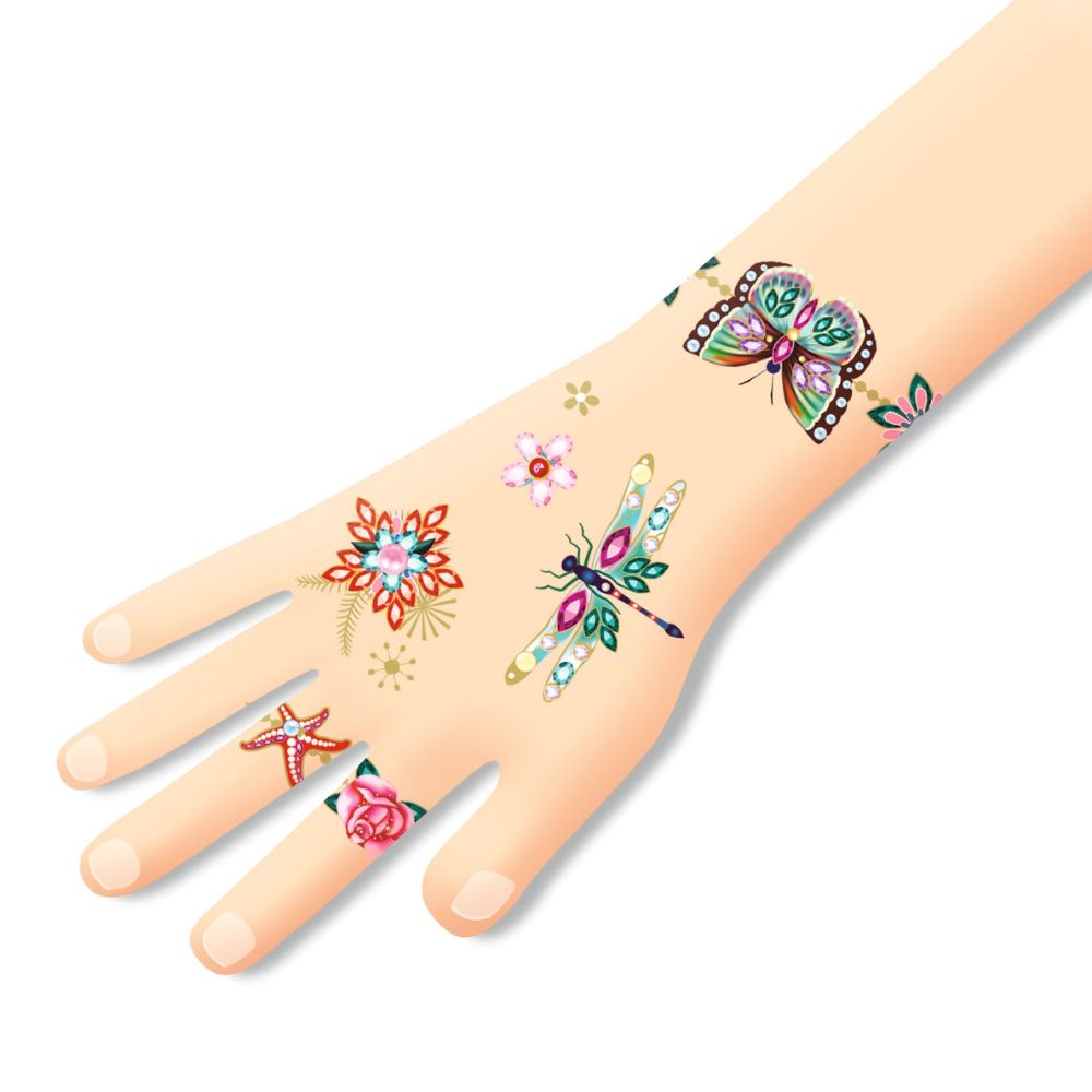 Djeco Tattoos Fiona's Jewels