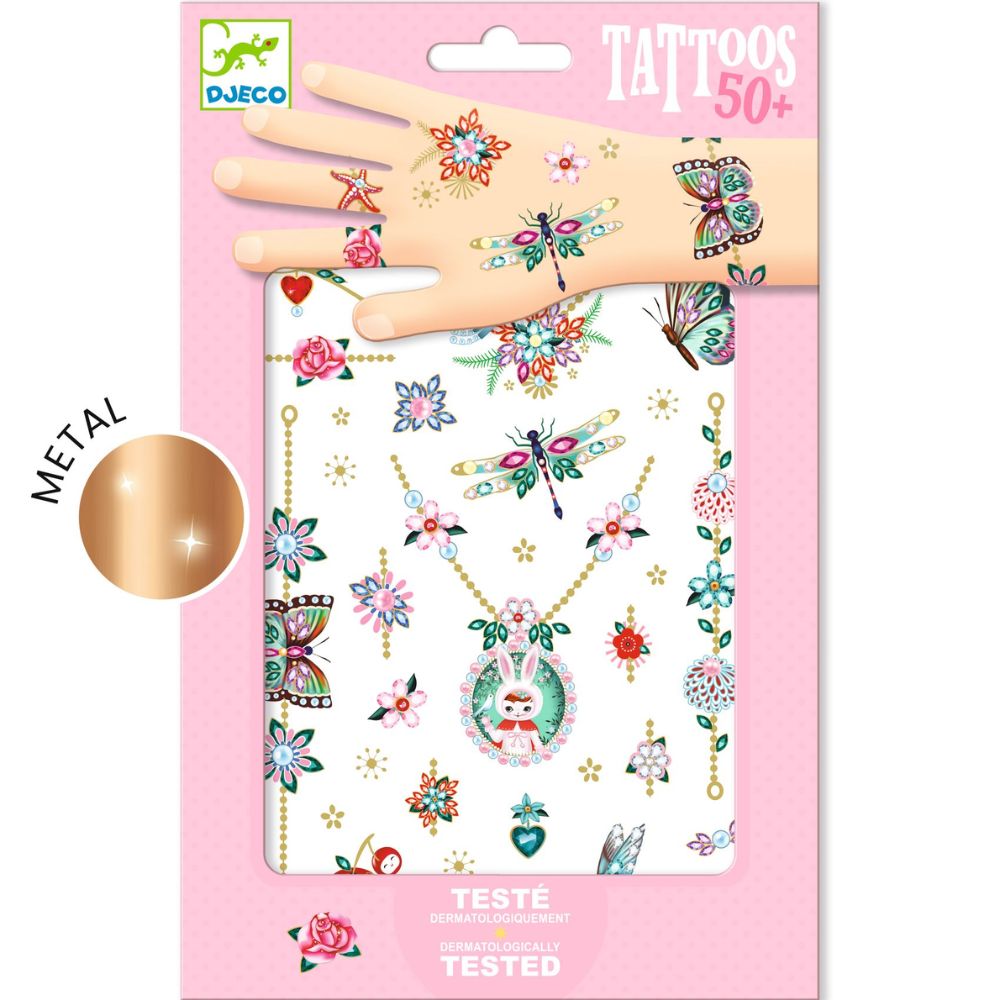 Djeco Tattoos Fiona's Jewels