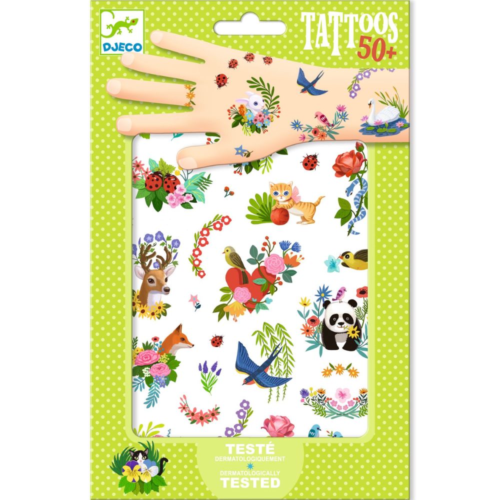 Djeco Tattoos Happy Spring