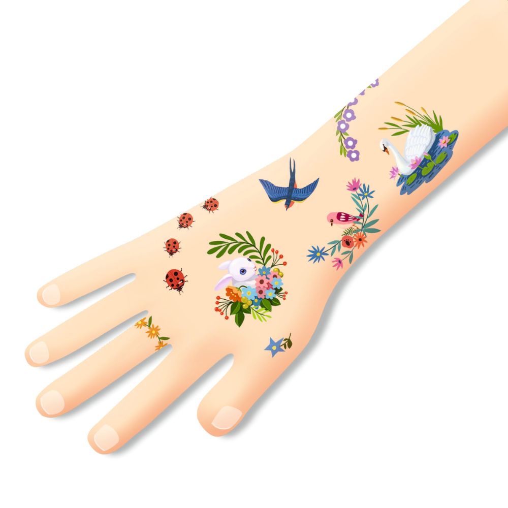 Djeco Tattoos Happy Spring