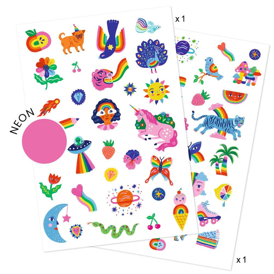 Djeco Tattoos - Rainbow