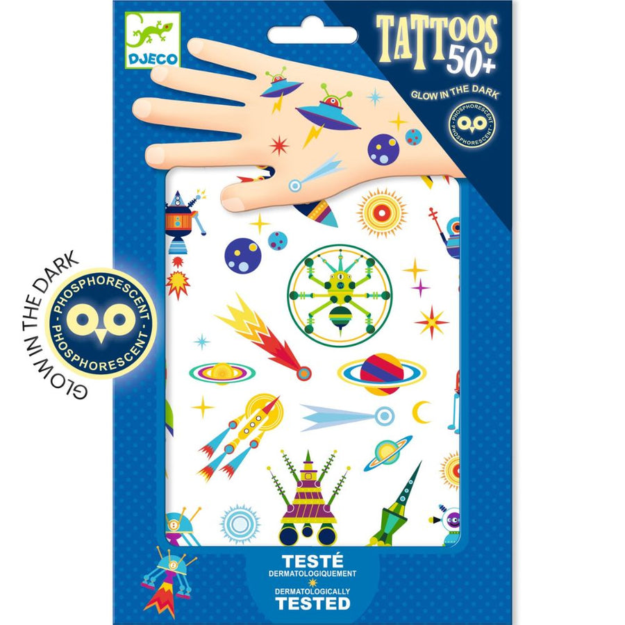 Djeco Tattoos Space Oddity