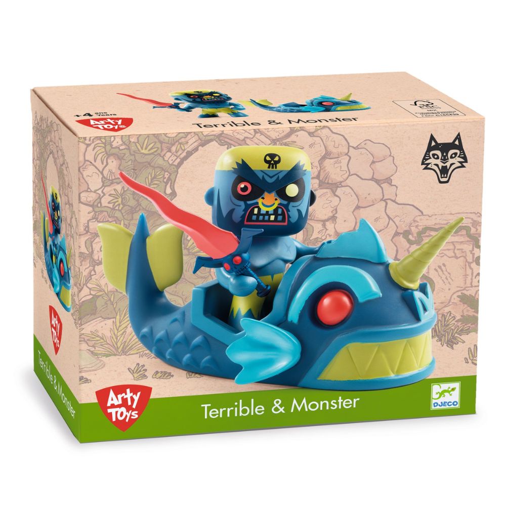 Djeco Arty Toys - Terrible &amp; Monster DJ06839