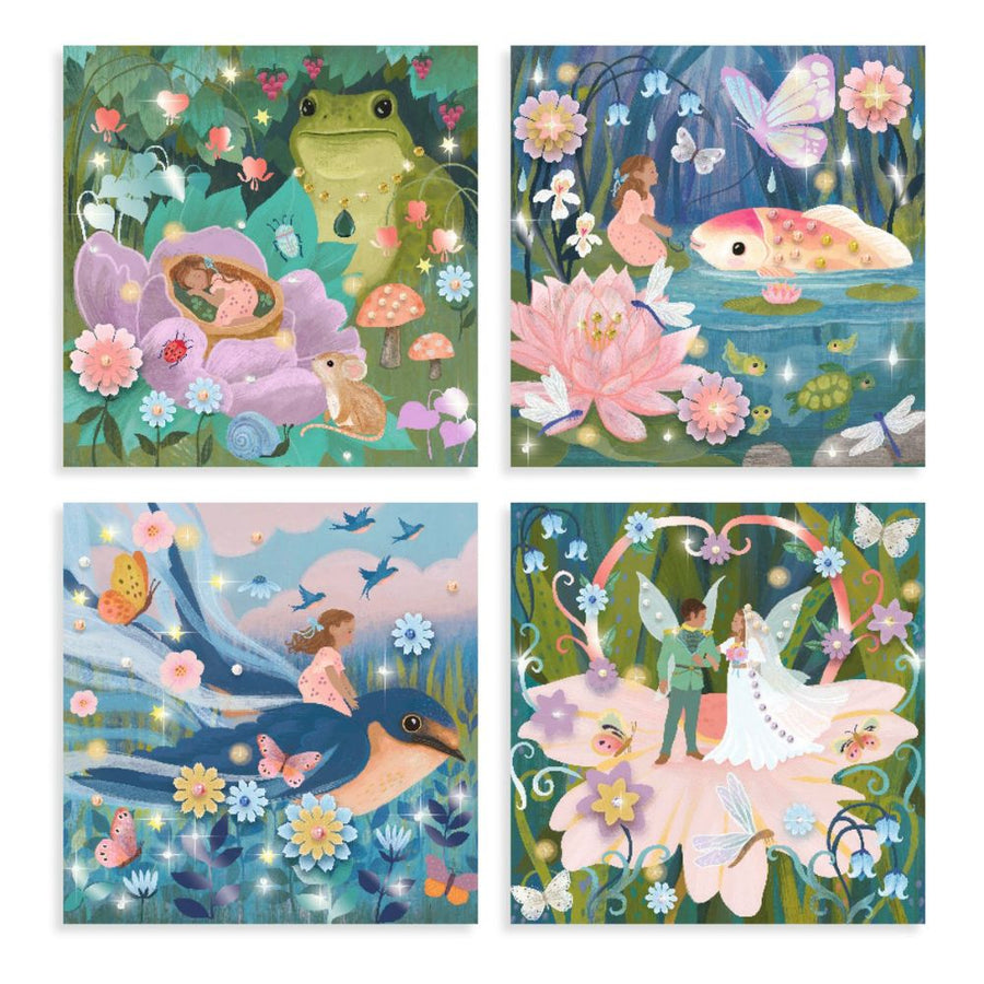 Djeco Fairy Tales To Decorate - Thumbelina