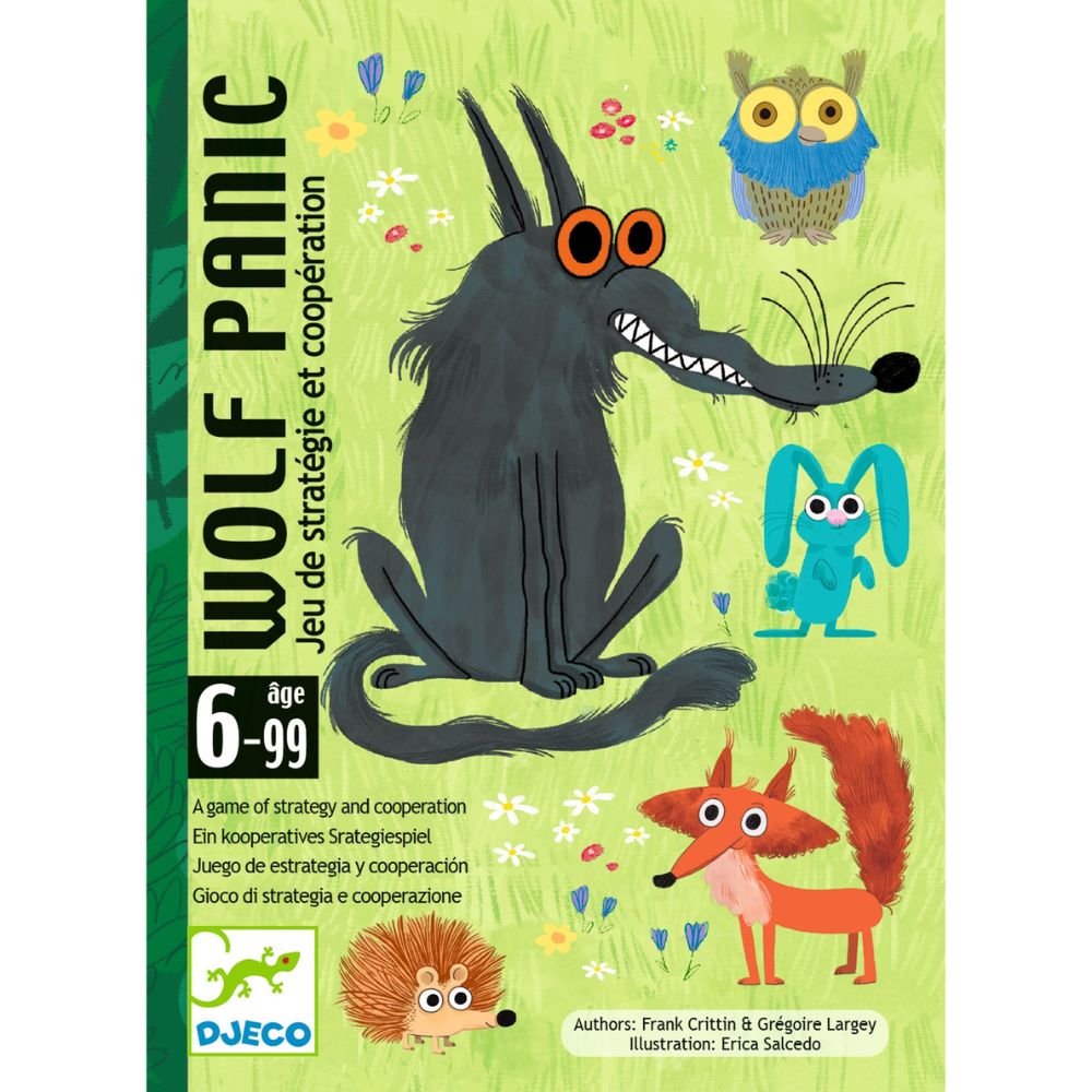 Djeco Playing Cards - Wolf Panic DJ05080
