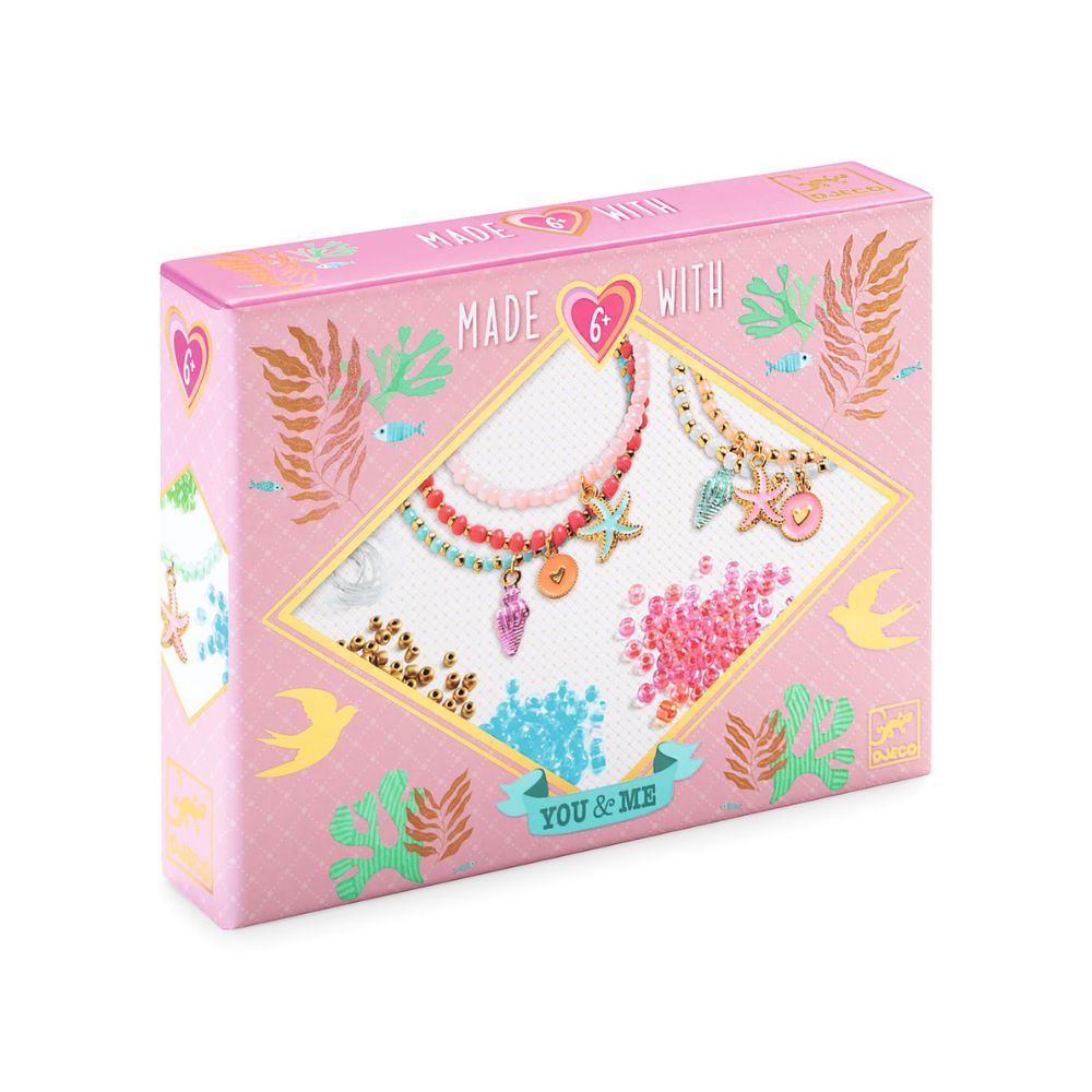 Djeco Friendship Bracelets Kit - You & Me - Sea Multi-Wrap DJ00013