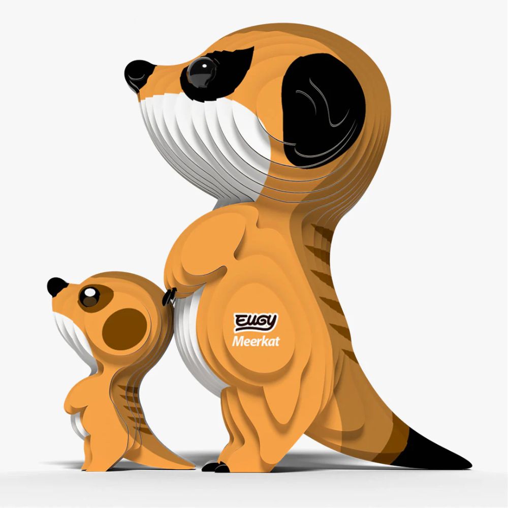 EUGY Meerkat - Kids Cardboard Craft Kit