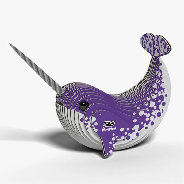 EUGY Narwhal - Kids Cardboard Craft Kit