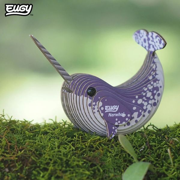 EUGY Narwhal - Kids Cardboard Craft Kit