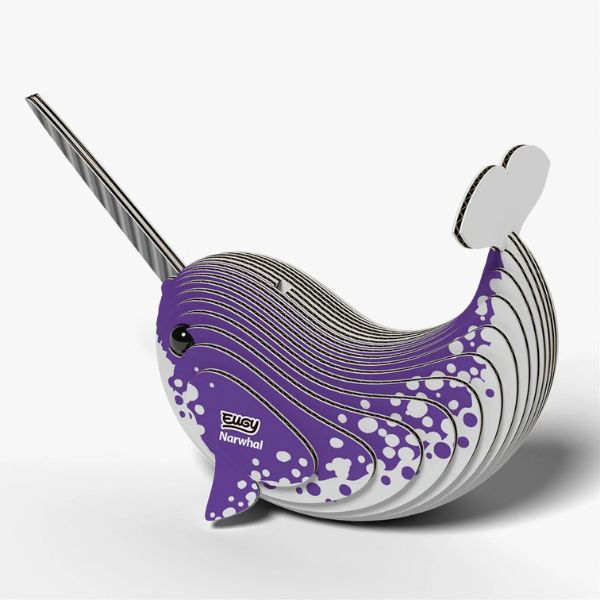 EUGY Narwhal - Kids Cardboard Craft Kit