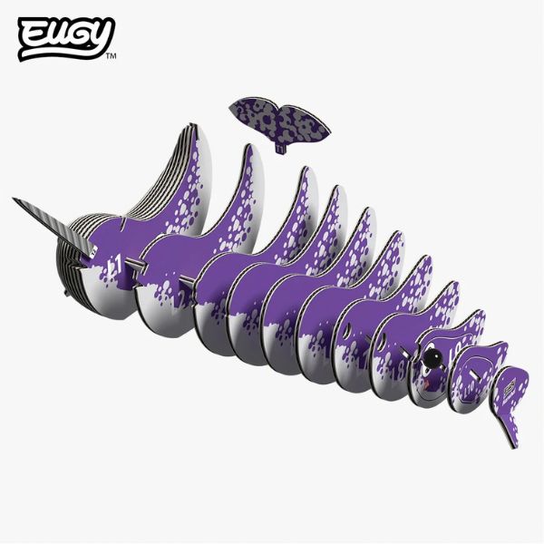 EUGY Narwhal - Kids Cardboard Craft Kit