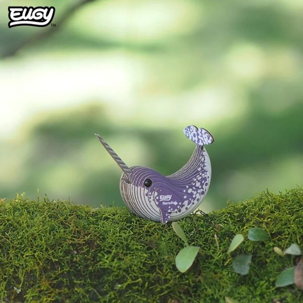 EUGY Narwhal - Kids Cardboard Craft Kit