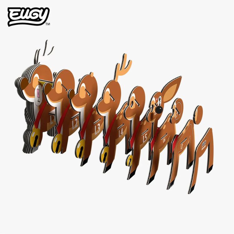 EUGY Reindeer - Kids Cardboard Craft Kit