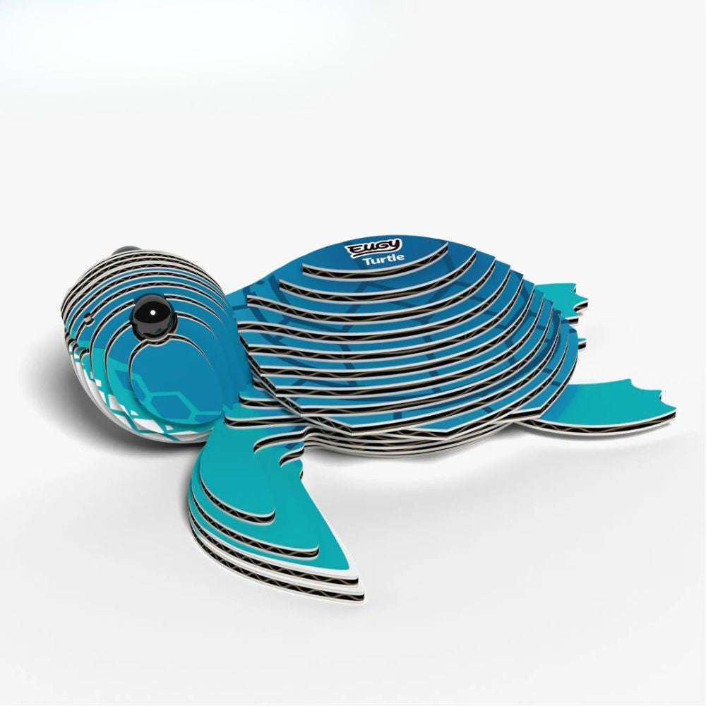 EUGY Turtle - Kids Cardboard Craft Kit