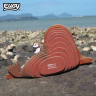 EUGY Walrus - Kids Cardboard Craft Kit