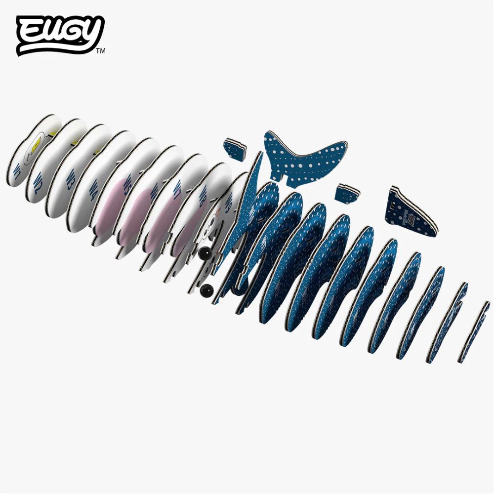 EUGY Whale Shark - Kids Cardboard Craft Kit
