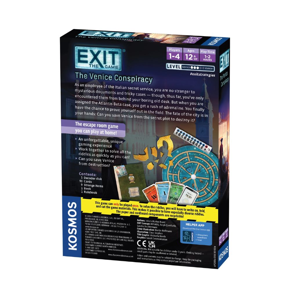EXIT The Game : The Venice Conspiracy