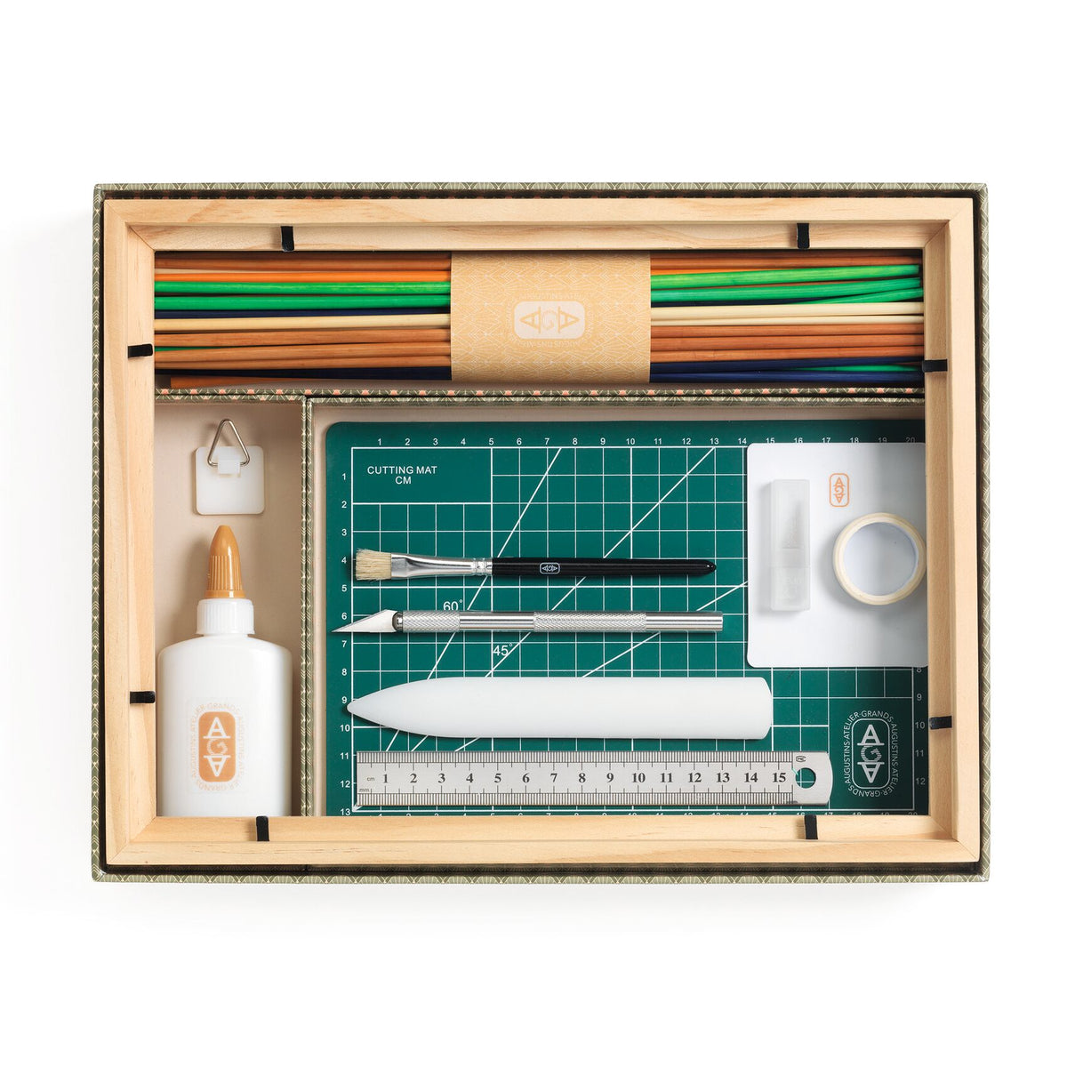 Djeco Atelier Grands Augustins - Workshop 35, Straw marquetry GA10035