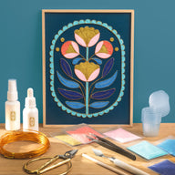 Djeco Atelier Grands Augustins - Workshop 96, Cloisonné sand painting GA10096